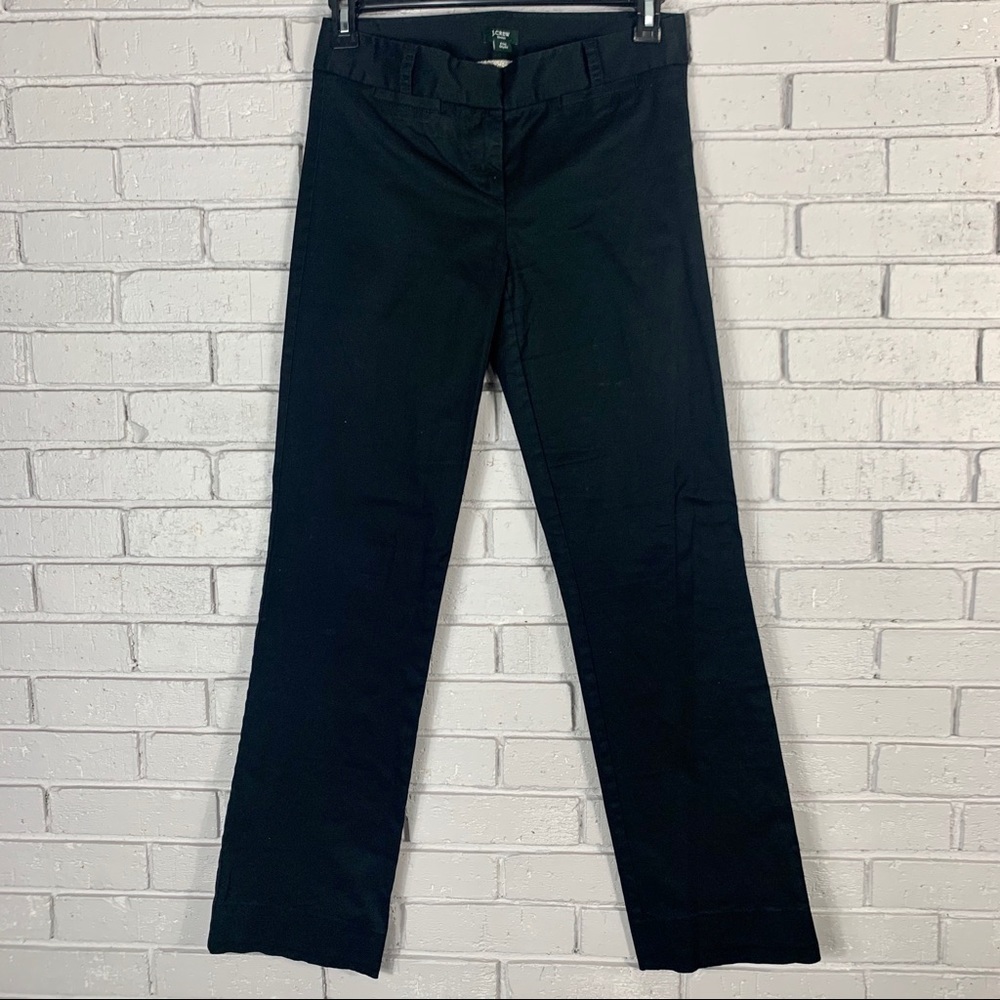 J. Crew Women’s‎ City Fit Black Pants Size 2 Tall